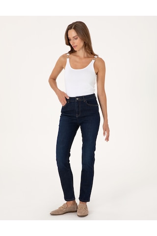 Pierre Cardin Kadın Koyu Mavi Pantolon Jean 50307071-vr032