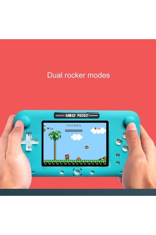 Rs-52fc Psp 4.0 İnç Cep Konsolu El Oyun Oyuncusu, Destek 208 Nes Klasik Oyunları Blue