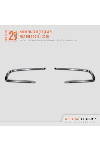 Fiat Egea Krom Sis Farı Çerçevesi 2 Prçr 2015 - 2020 Sd - Hb