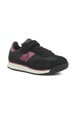 Uspoloassn U.s. Polo Assn. Lande Jr Siyah Kız Çocuk Sneaker Çok Renkli-fusya