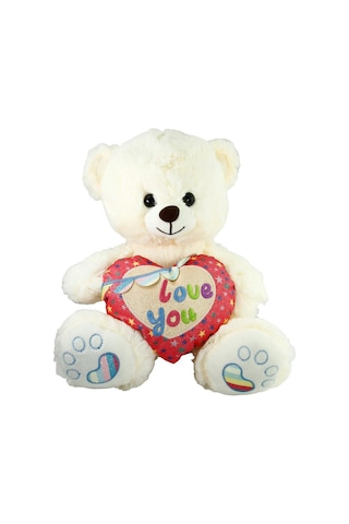 Peluş 30 Cm Kalpli Ayı Love You Diğer