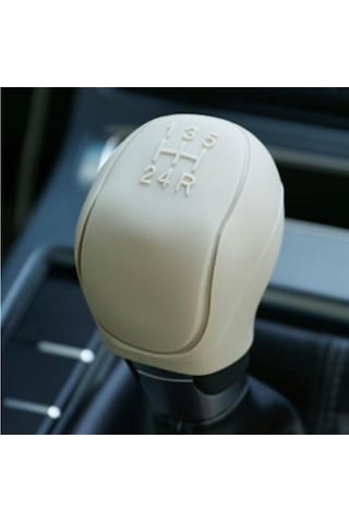 Silikon Manuel Bej Vites Topuzu Kılıfı Düz Vites İleri 5 Vites Diğer