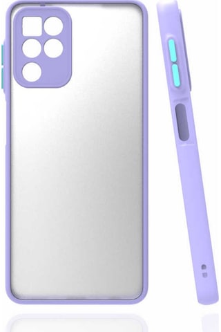 Samsung Uyumlu Galaxy M32 Kılıf Lens Korumalı Mat Silikon Kapak