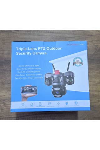 Acme Ac-5011 3 Lens Wifi Ptz Kamera Smart Aı 360 Speed Dome