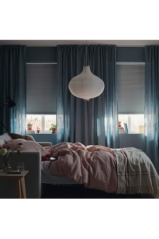 Ikea Trippevals Karartma Jaluzi Stor Perde 100x195cm Çok Renkli