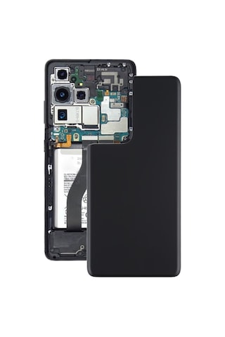 Cbtx Samsung Galaxy Uyumlu S21 Ultra 5g Pil Arka Kapağı Siyah İçin