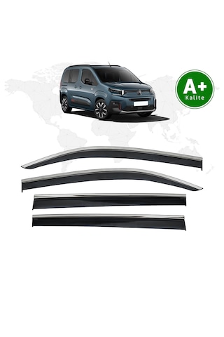 Citroen Berlingo Kromlu Cam Rüzgarlığı 2024 Model Ve Sonrası