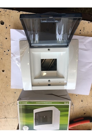 4'lü Sıva Üstü W Otomat Kutusu 140x97.5x150 MM Adal Pano