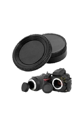 Nikon Dslr İçin Body ve Lens Arka Kapağı