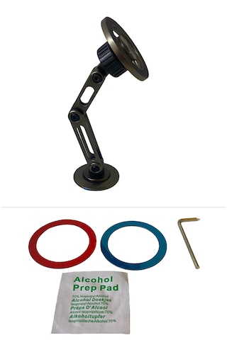 H52 Magsafe Araç İçi Oto Telefon Tutucu Metal Cama+torpidoya