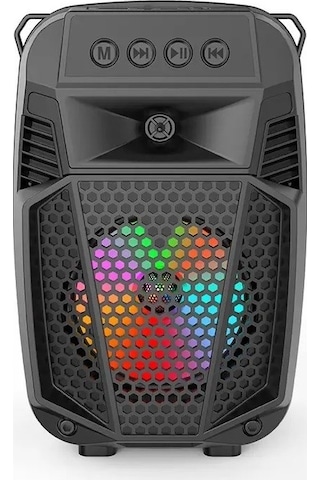 Concord ZQS1430 Rgb Ledli 4" Bluetooth Hoparlör