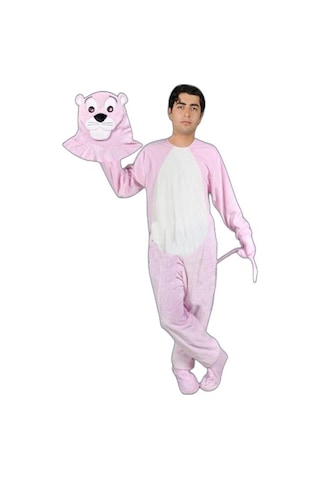 Kostümsarayı Pembe Panter Kostümü Yetişkin