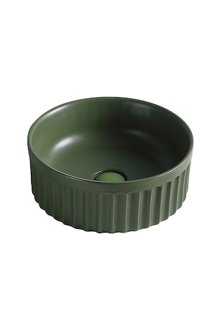 Ey-4715my Mat Yeşil Tezgah Üstü Lavabo