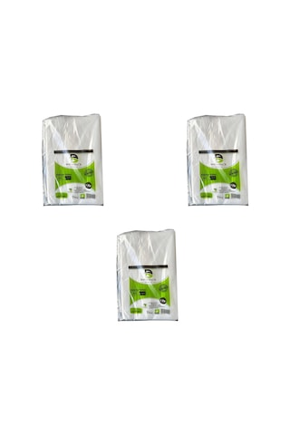 Doğanpack Şeffaf Naylon Bakkaliye Poşeti Torbası 30 x 52 CM 3 x 1 KG