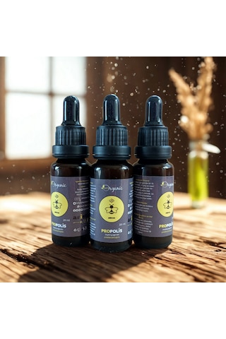 Zeytinyağında Çözdürülmüş Organik Damla Propolis 20 Ml