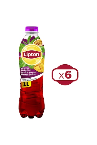 Lipton Ice Tea Mango 1 Lt X 6 Adet