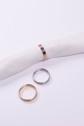 Karaca Home Strip 12'li Peçete Yüzüğü Rose Gold