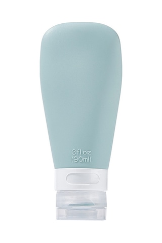 Folinda Seyahat İçin Silikon Dolum Flakonları - Şampuan/banyo Jeli/ürünler İçin Basma Tipi 60ml Mavi Set Diğer