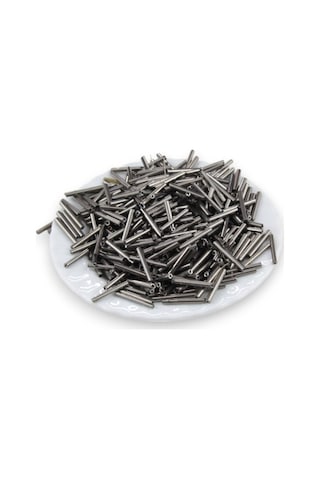 Metal Gri Kaplama Boru 20 Mm Boncuk 16 Gr 65 Adet