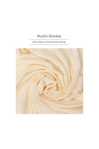 Wezone Yeni Doğan Bebek Muslin Battaniye - Sünger Dokulu Sarma Örtü, Tasselli Kumaş, Gri Renk, 80x65 Cm Gri
