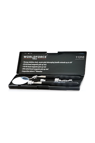 Worldforce 240x140 MM Manyetik Paslanmaz Alet Tutucu Tepsi Seti N11.29433