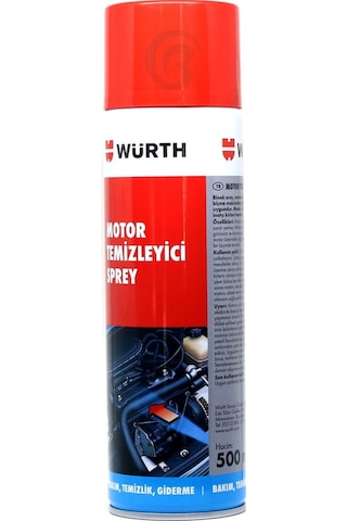 Würth 3x Motor Temizleyici Sprey 500 Ml Su Gerekmez