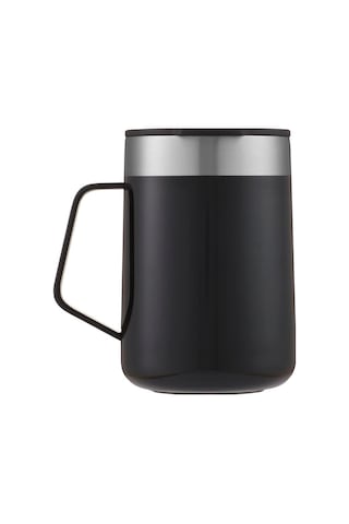 Streeterville Vakumlu Masa Kupası 420ml Siyah Siyah