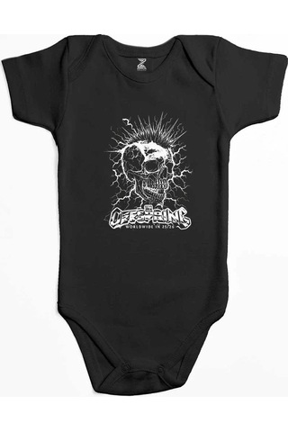 Zepplin Giyim The Offspring Mohawk Pembe Bebek Body Zıbın