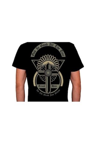 Trust Him God Is Good All The Time Tişört Unisex T-shirt 001