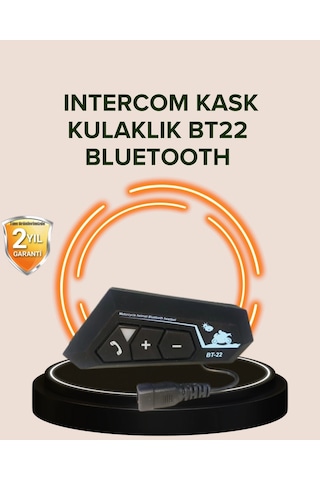 Bfs Bluetooth 5.0 Motosiklet Kask Kulaklık Eller Serbest Ve Müzik Özellikli