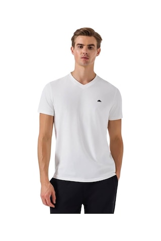 Ellesse 6sm5049-of Bisiklet Yaka Erkek T-shirt - Kırık Beyaz