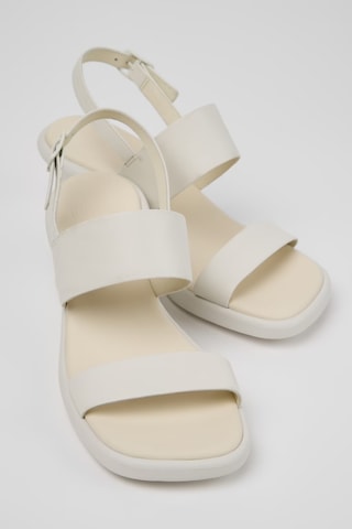 Camper Louise Sandal Kadın Deri Sandalet K201915-002 Beyaz