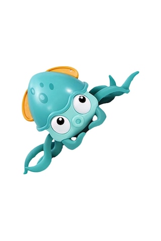 Sesli Işıklı Sensörlü Şarjlı Ahtapot Yürüme Arkadaşı Mavi Qc-2y Blue