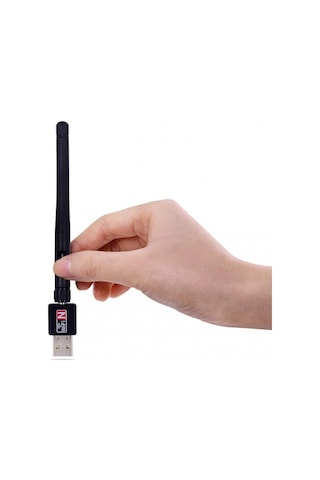 Wi-Fi USB Adaptör Wireles Alıcı 2.4 Ghz 300Mbps Laptop Pc Bilgisayar
