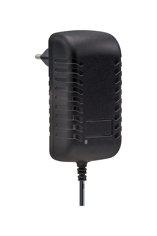 12.6 Volt- 2 Amper 5.5 2.5 Uçlu Kırmızı Yeşil Ledli Yerli Üretim Priz Tipi Şarj Adaptörü