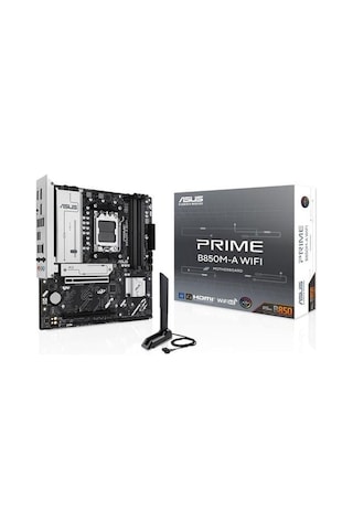 Asus Prıme B850m-a Wıfı6e Ddr5 Hdmı-dp Typec Pcıe 5.0 Am5 Matx