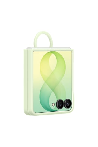 Samsung Galaxy Uyumlu Z Flip8 Silikon Yüzüklü Magnet Kılıf