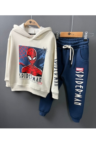 Spiderman Eşofman Takım Lacivert