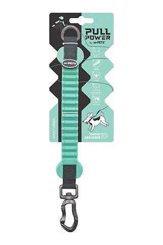 M-pets Pull Power Köpekler İçin Şok Emici Ara Tasma Yeşil 25 Cm 244-58026.01