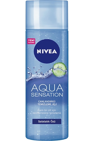 Nivea Aqua Sensation Canlandırıcı Yüz Temizleme Jeli 200 ML