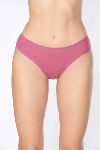 12 Adet Tutku Elit Bayan Bambu Derbi Bikini Külot Karışık Renk 2709 Çok Renkli