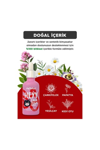 Metapet Kediler İçin %100 Doğal Sakinleştirici Stress Relax Damla 50 ML