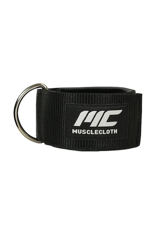 Musclecloth Padded Ankle Cuff Tekli Paket Siyah