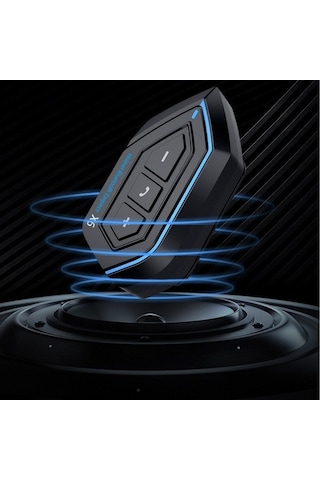 Dancemonkey Bt 5.0 Motosiklet Kask Kulaklığı - Su Geçirmez, Çiftli Konuşma, Müzik Ve Telefon Kontrolü