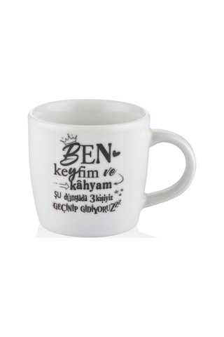 Kütahya Porselen Canım Kendim Bone Mug 350 Cc 885990 Çok Renkli
