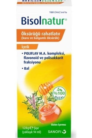 Sanofi Bisolnatur Bitkisel Şurub 128 G