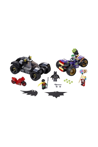 LEGO DC 76159 Comics Super Heroes Joker'in Üç Tekerlekli Motosiklet Takibi 440 Parça