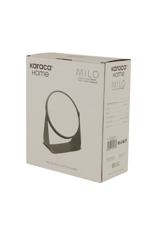Karaca Home Milo Masa Aynası Siyah 7x19x21.3 Cm
