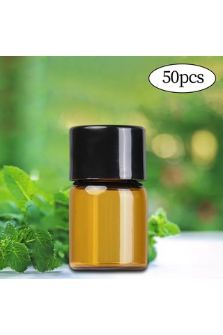 Suntek Magideal 50x Doldurulabilir Cam Şişeler Koku 2ml delik tapası