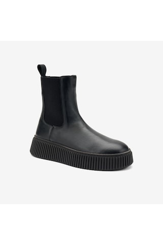 Neronero Bot Kadın 40n5 Frau Surf Chelsea Boot Wıth Platform siyah